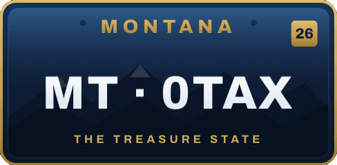 Montana Plate Co. Montana license plate